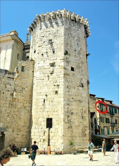 Ferienwohnung Old Town Tower Split Exterior foto